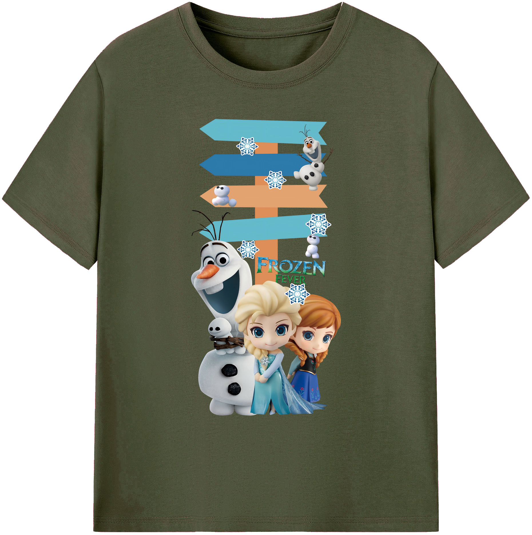 （画像用） アナと雪の女王 アンナ エルサ Frozen Anna Elsa 綿100％ メンズ半袖Tシャツ｜肌触りやわらか＆通気性